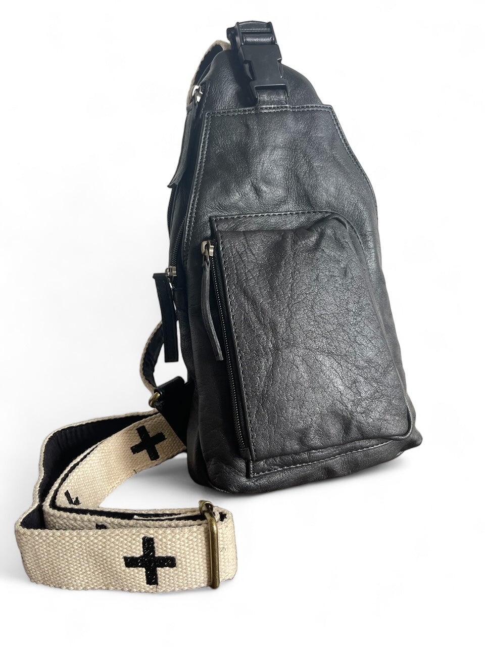 WDTS Crossbody Sling Bag w cross or crow strap