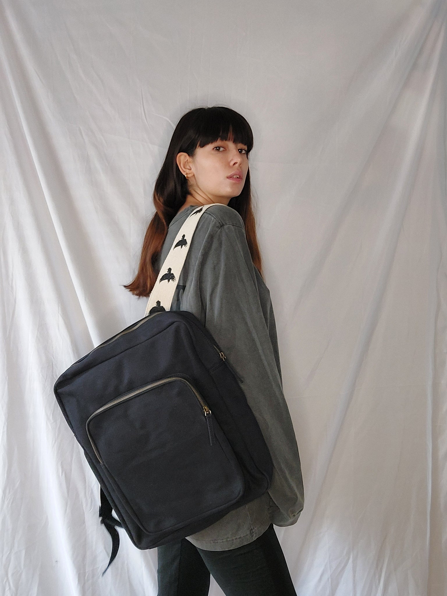 WDTS Backpack- Black Canvas - SD/LG