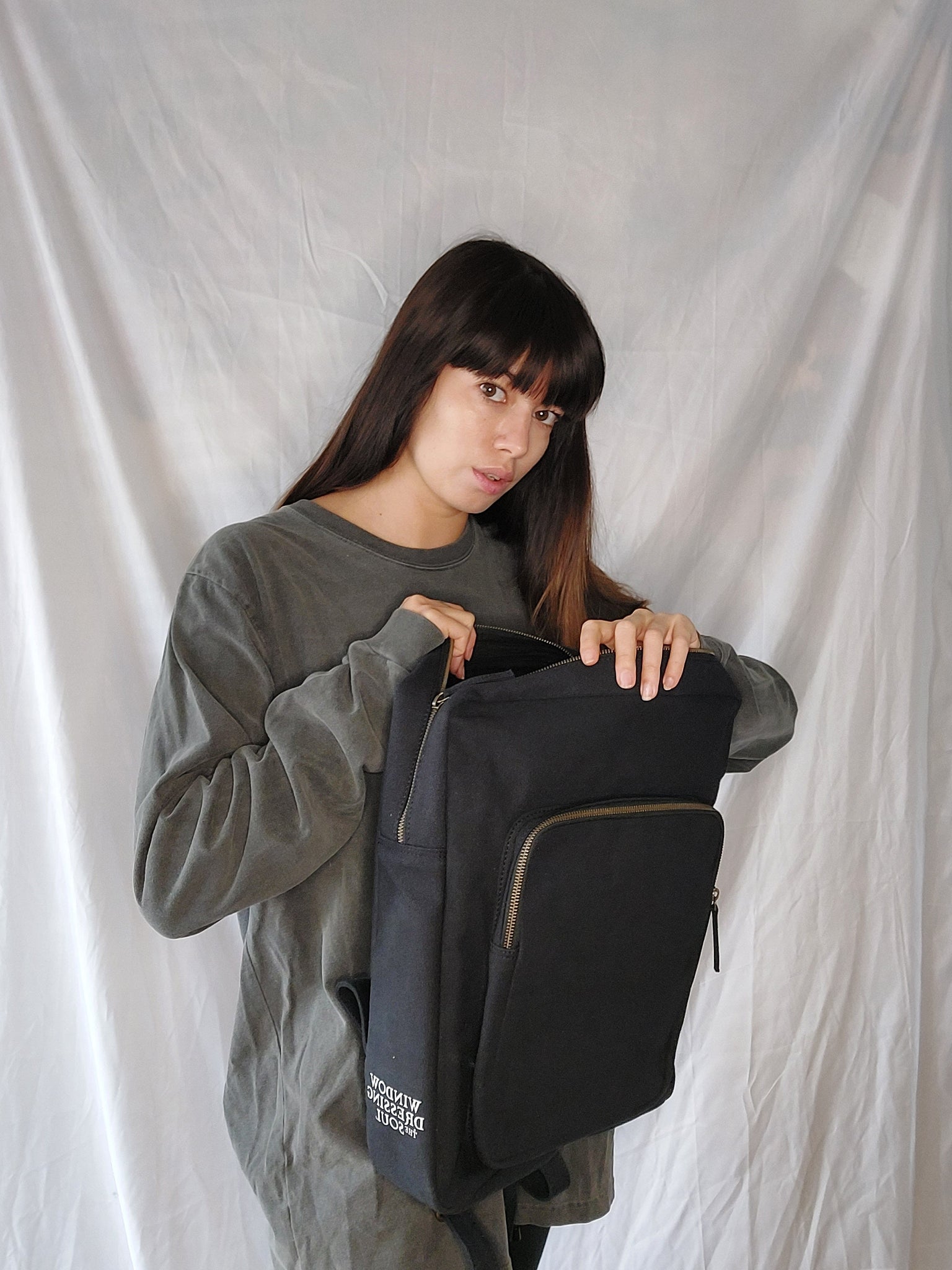 WDTS Backpack- Black Canvas - SD/LG