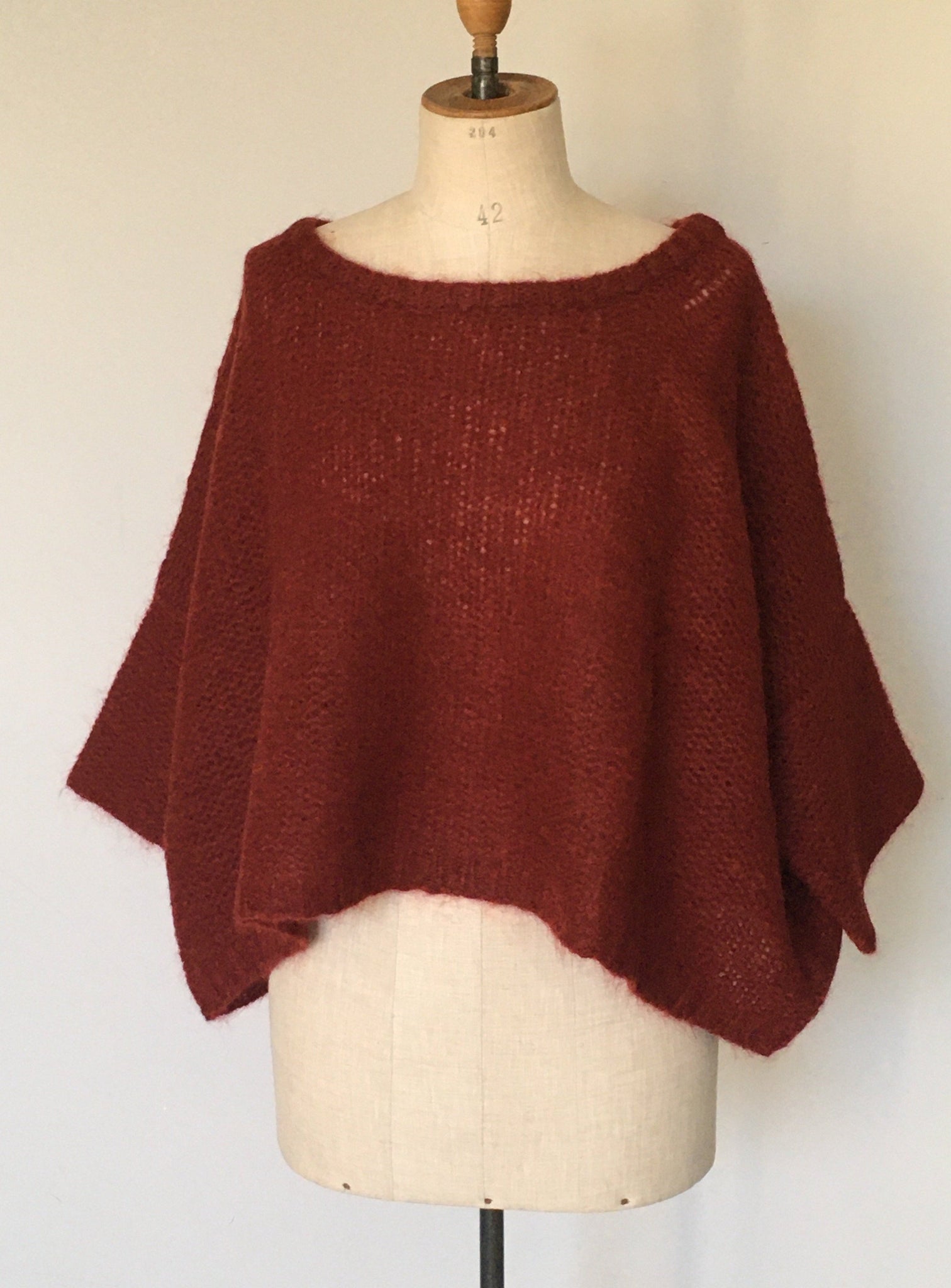 WDTS - Mohair Sweater - Berry