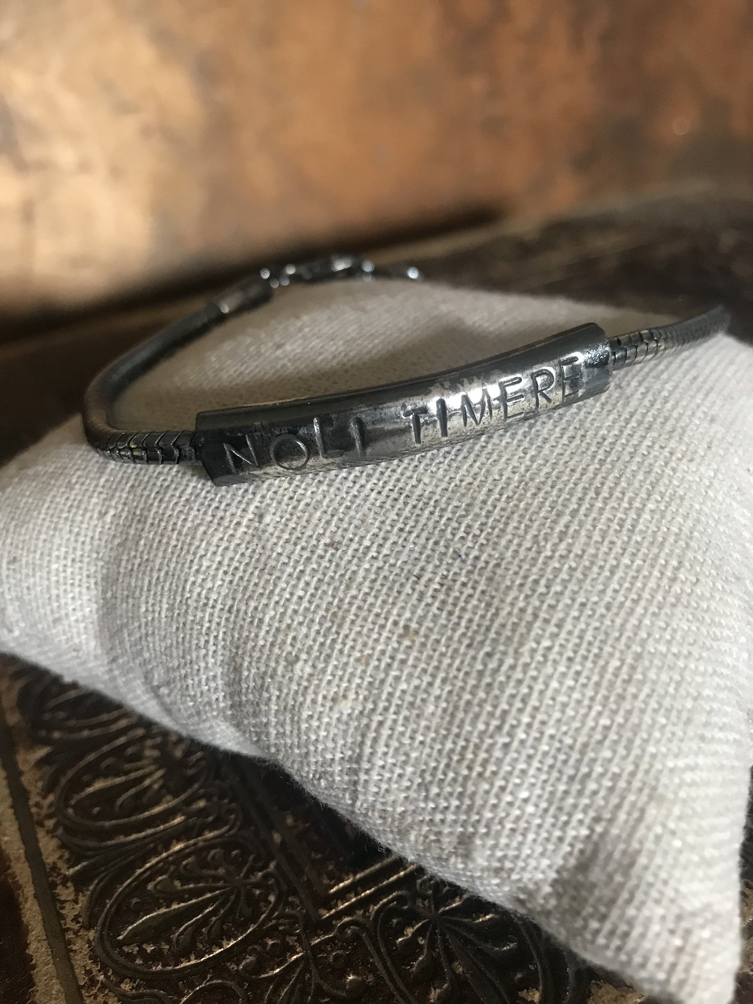 WDTS  NOLI TIMERE snake bracelet - silver