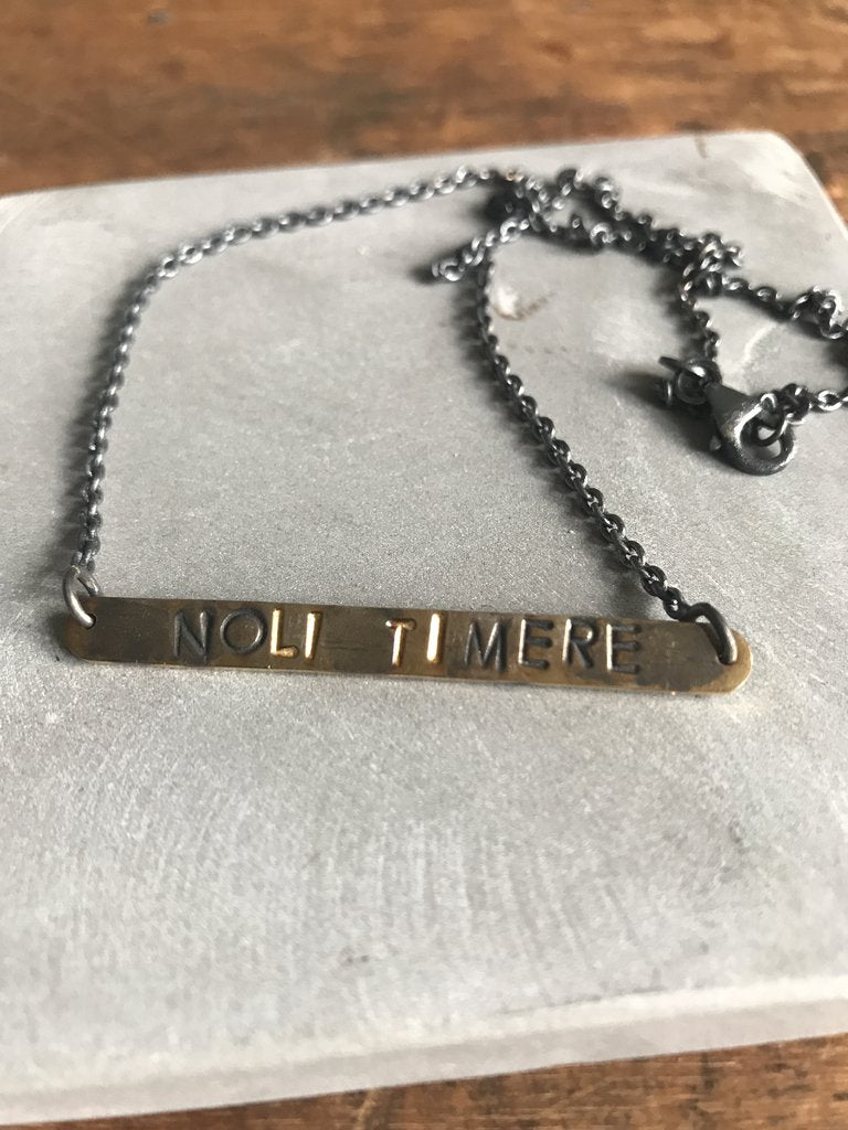 NOLI TIMERE necklace -  Mixed Finish