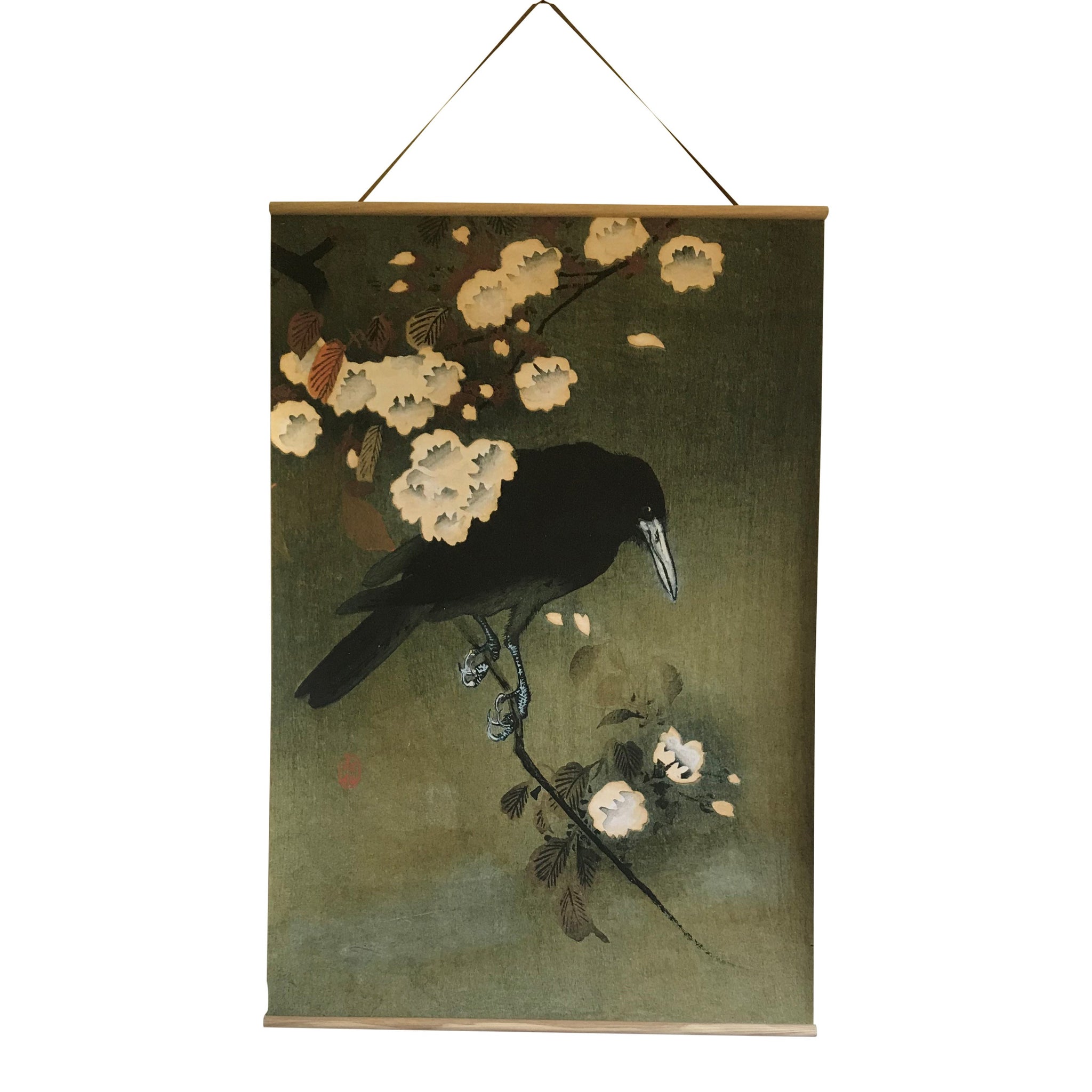 Canvas wall hanging - The Crow